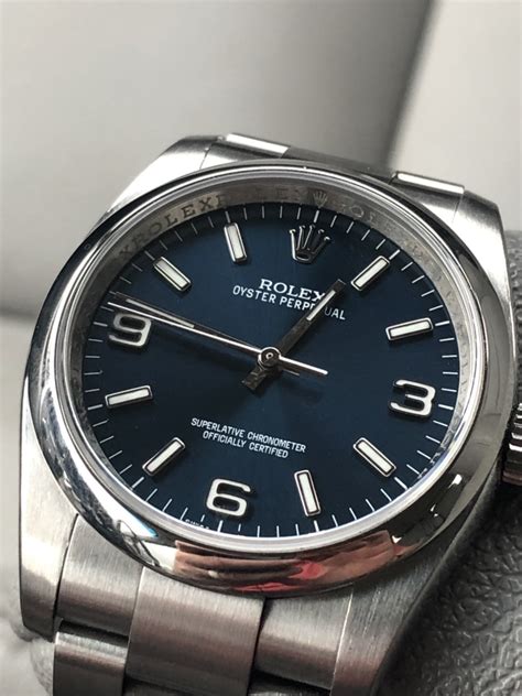 rolex 116000 blue 369 dial.